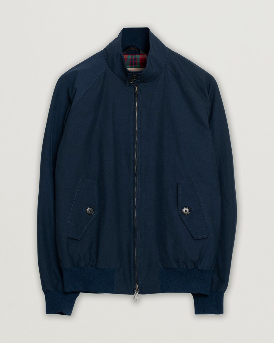 Men | Coats & Jackets | Pre-owned | Baracuta G9 Original Harrington Jacket Navy