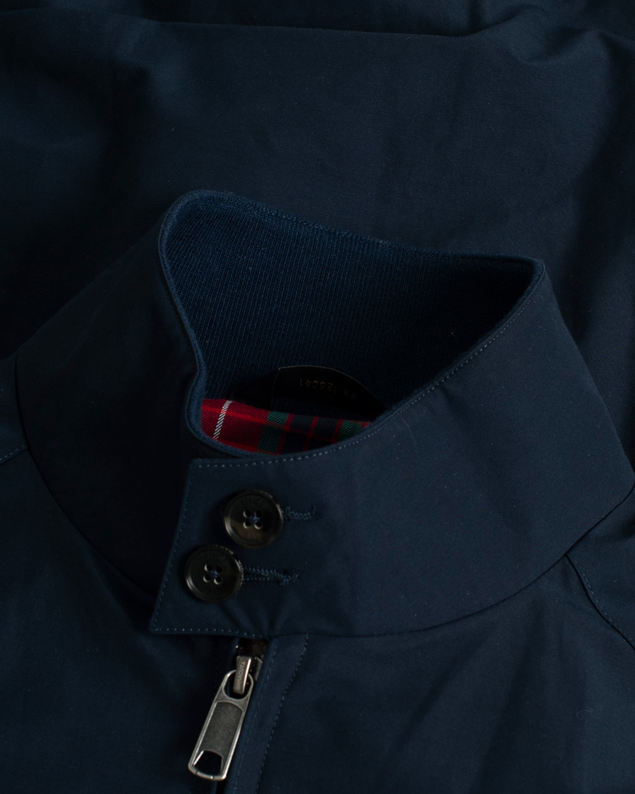 Men | Coats & Jackets | Pre-owned | Baracuta G9 Original Harrington Jacket Navy