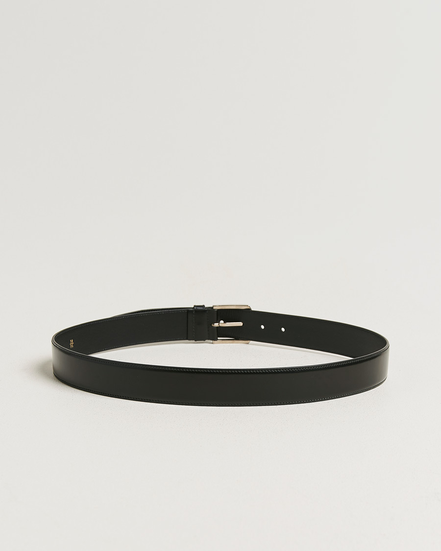 Men | Pre-owned Accessories | Pre-owned | Church's Polished Binder 3,5 cm Belt Black 95