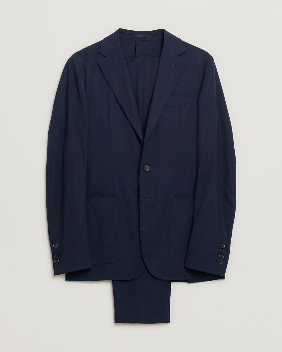Men | Caruso Traveller Houdini Suit Navy | Pre-owned | Caruso Traveller Houdini Suit Navy