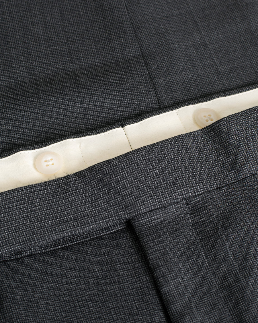 Men | Polo Ralph Lauren Clothing Connery Peak Lapel Wool Suit Grey | Pre-owned | Polo Ralph Lauren Clothing Connery Peak Lapel Wool Suit Grey