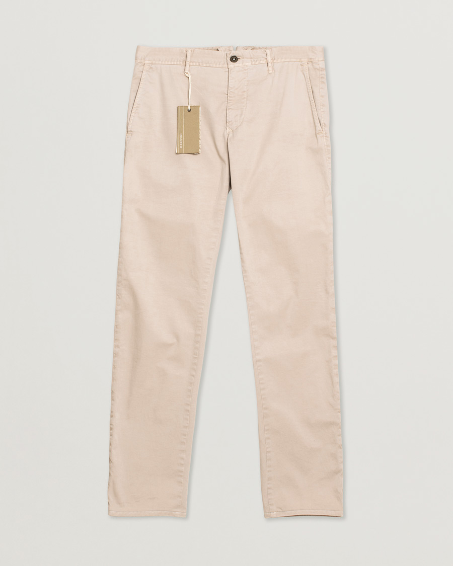 Men | Incotex Slim Fit Stretch Slacks Sand W33 | Pre-owned | Incotex Slim Fit Stretch Slacks Sand W33
