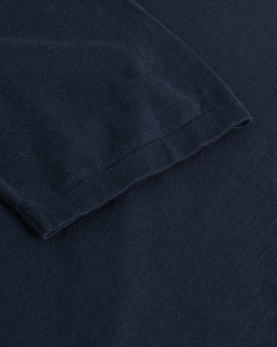 Men | Polo Shirts | Pre-owned | John Smedley Adrian Slim Fit Sea Island Polo Navy