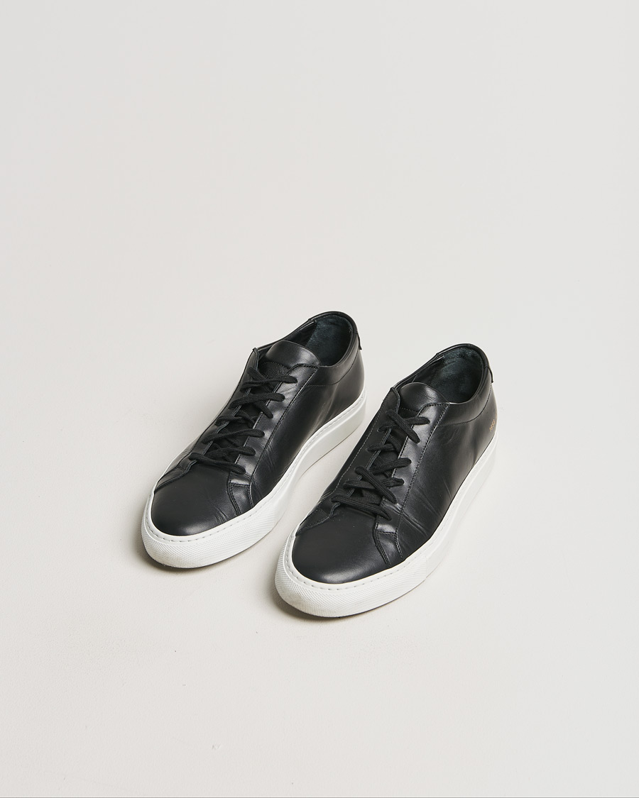 Men | Common Projects Original Achilles Sneaker Black/White | Pre-owned | Common Projects Original Achilles Sneaker Black/White