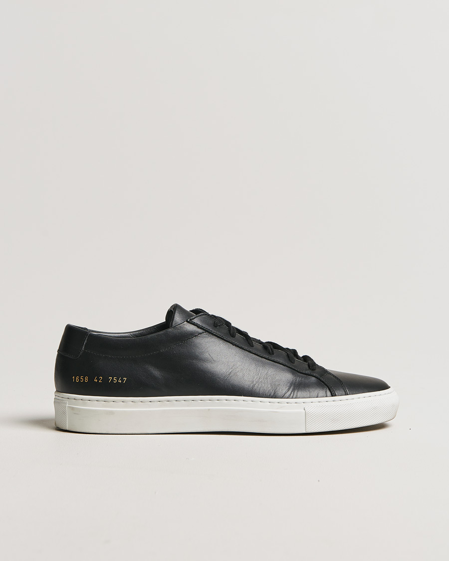 Men | Common Projects Original Achilles Sneaker Black/White | Pre-owned | Common Projects Original Achilles Sneaker Black/White
