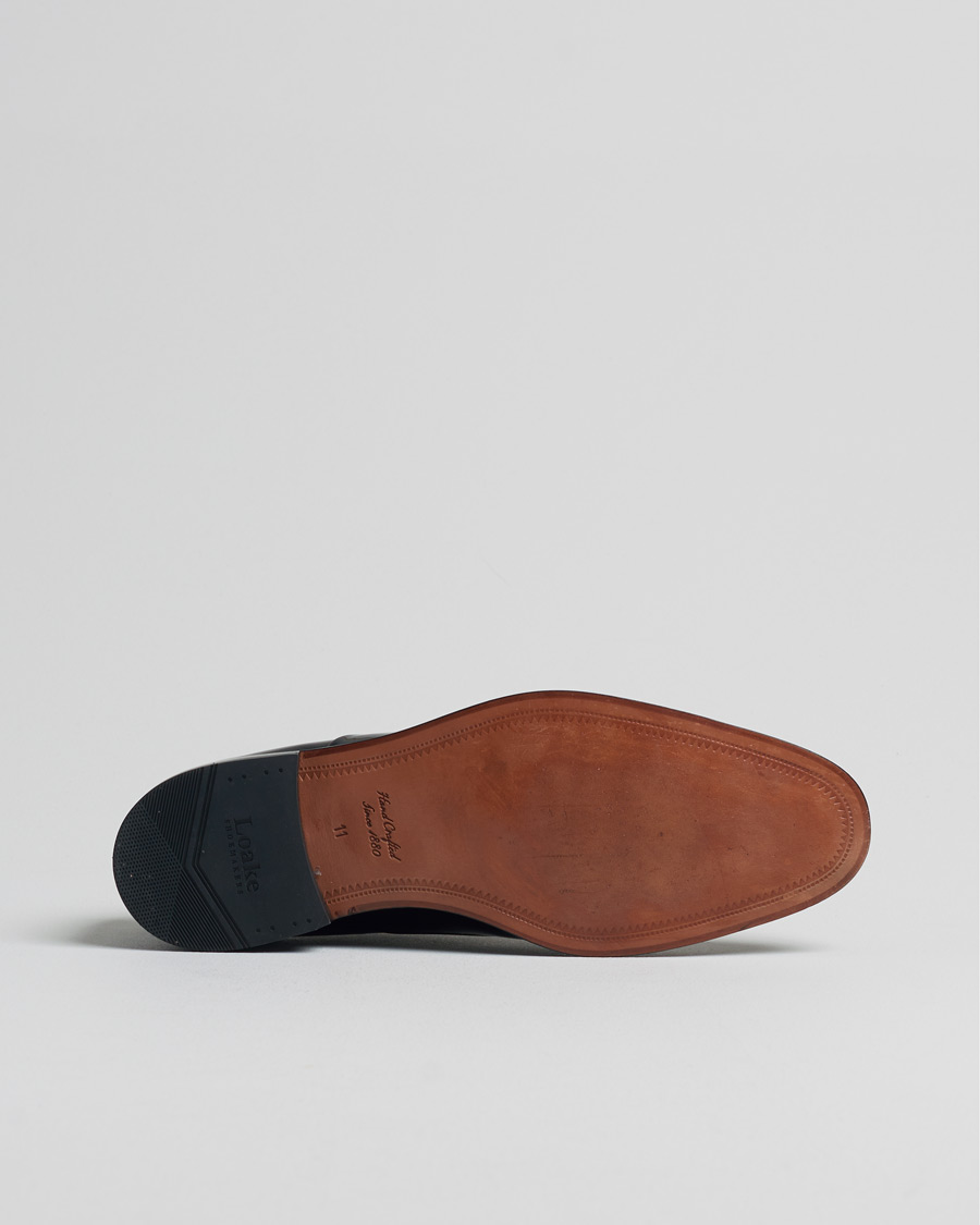 Men | Loake Lifestyle Patent Black | Pre-owned | Loake Lifestyle Patent Black