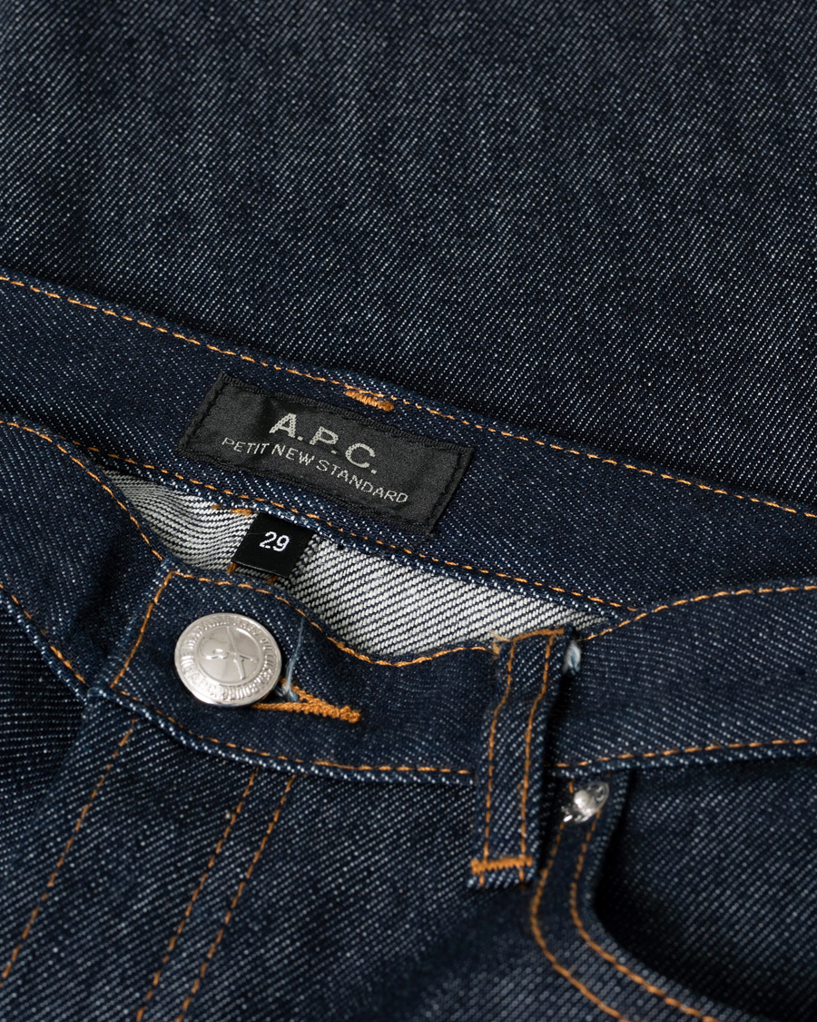 Men | Jeans | Pre-owned | A.P.C. Petit New Standard Stretch Jeans Dark Indigo