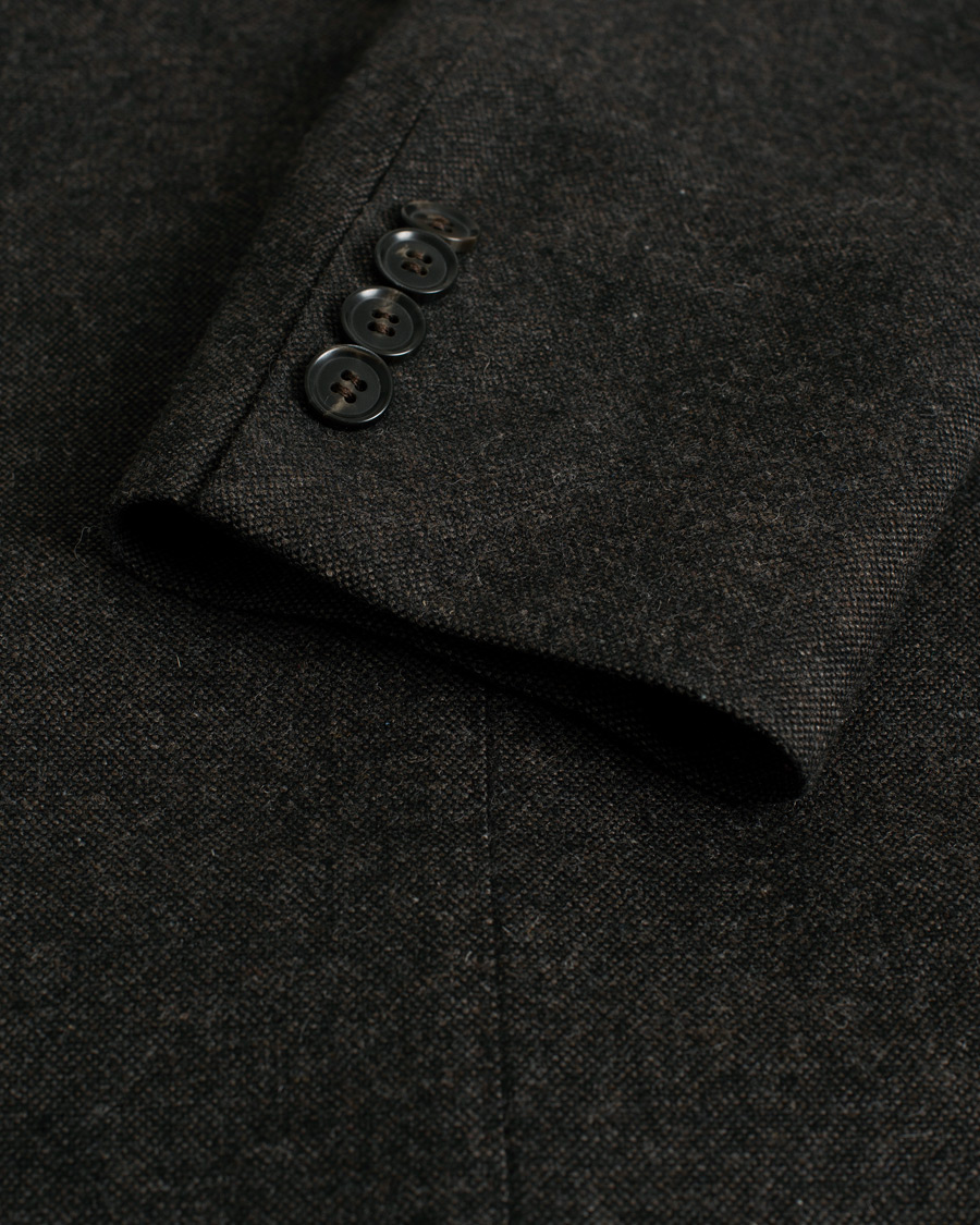 Men | Oscar Jacobson Edgar Wool Blazer Brown 46 | Pre-owned | Oscar Jacobson Edgar Wool Blazer Brown 46