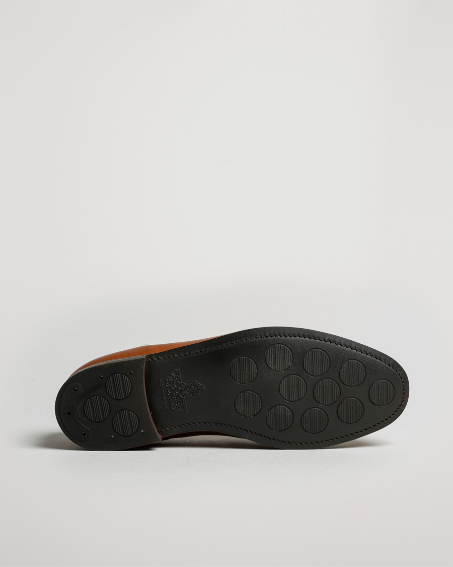 Men | Crockett & Jones Boston City Sole Congac Calf | Pre-owned | Crockett & Jones Boston City Sole Congac Calf