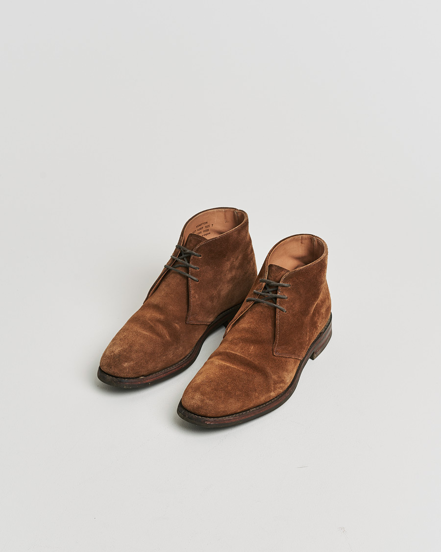 Loake 1880 Kempton Chukka Boot Brown Suede UK7 - EU41 at
