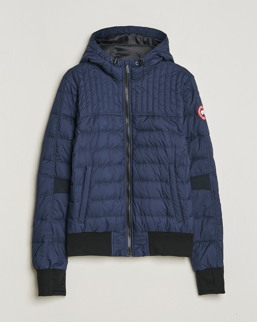Men | Coats & Jackets | Pre-owned | Canada Goose Cabri Hooded Jacket Navy M