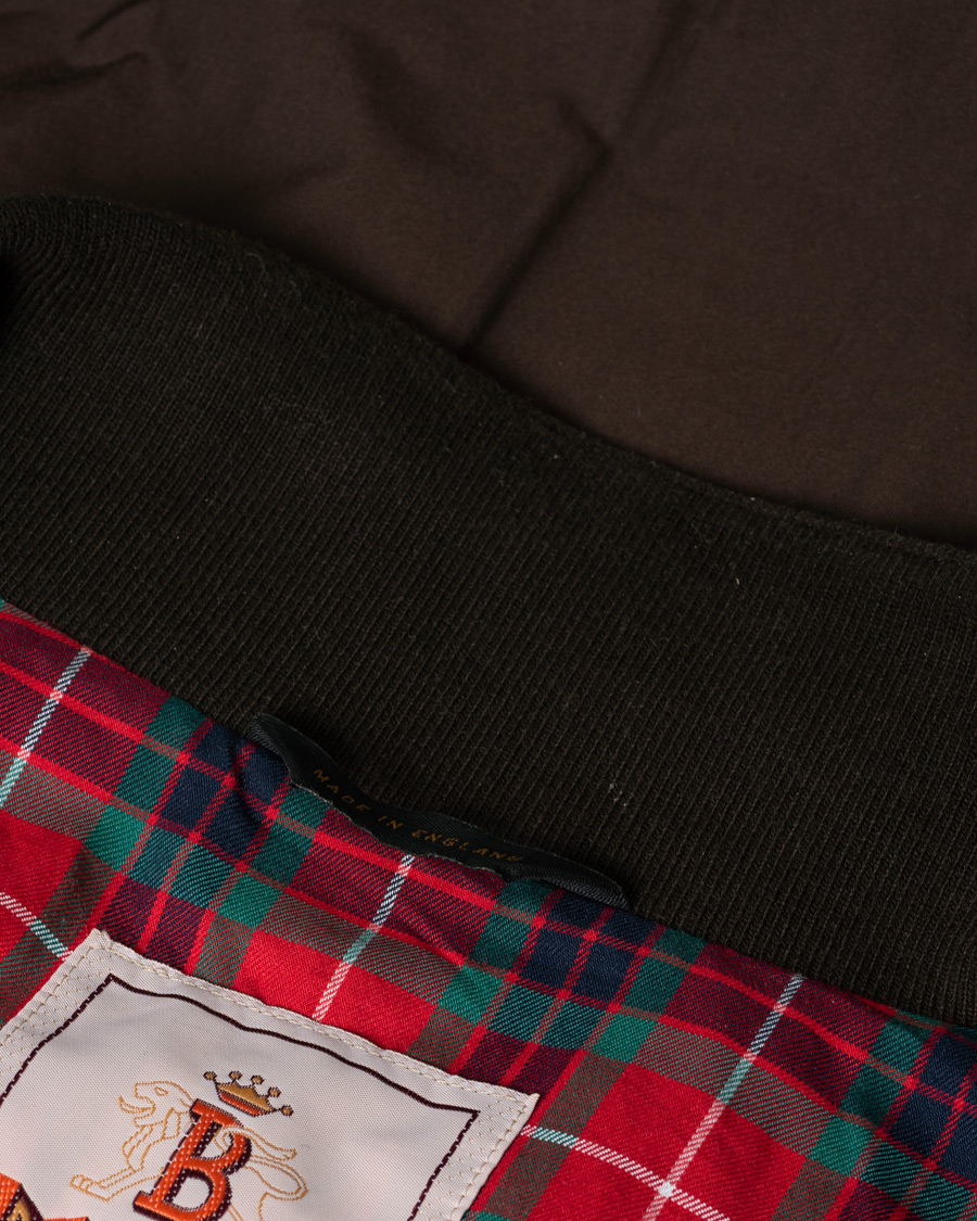 Men | Coats & Jackets | Pre-owned | Baracuta G9 Original Harrington Jacket Chocolate UK38 - EU48