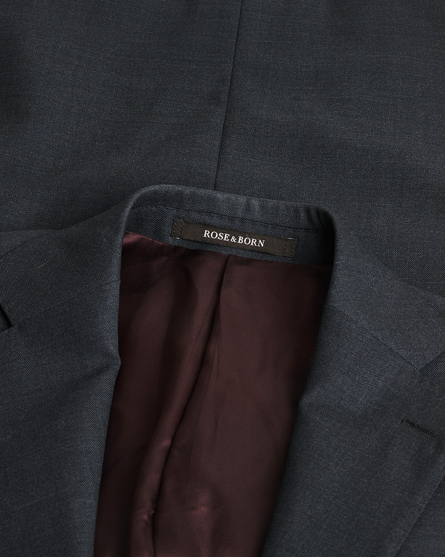 Men | Pre-owned Blazers | Pre-owned | Rose & Born Wool Blazer Grey 46