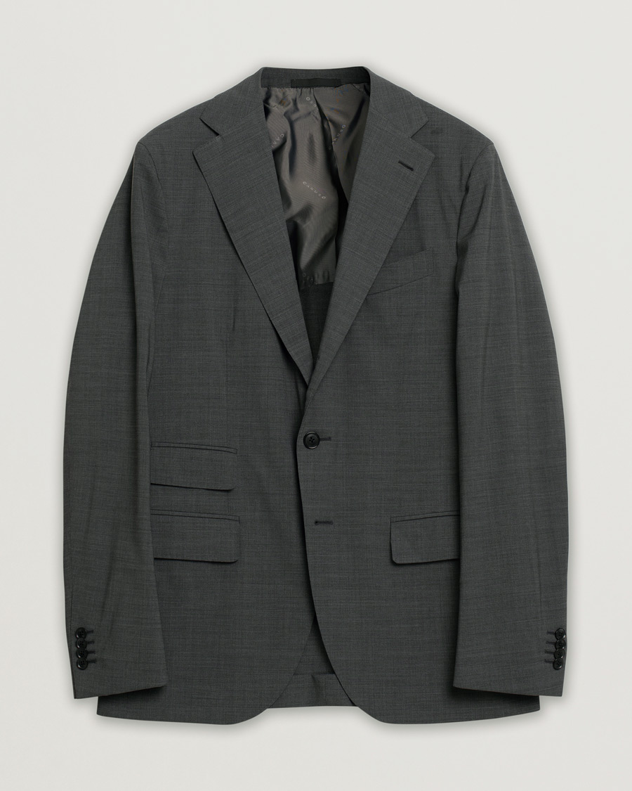 【イタリア購入品】CARUSO ダークグレー スーツジャケット 新品未使用 Caruso Suit Jacket Grey 50 at CareOfCarl.com