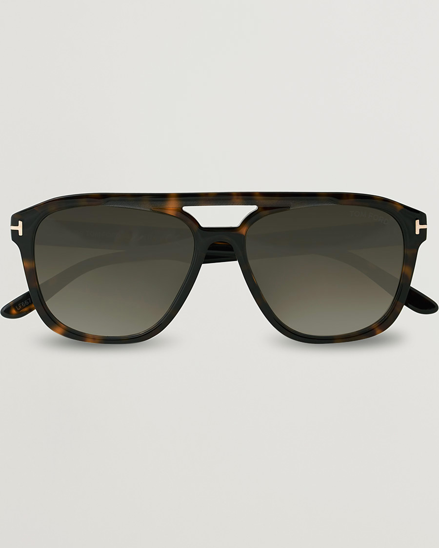 Men | Tom Ford Gerrard FT0776 Sunglasses Havana/Gradient | Pre-owned | Tom Ford Gerrard FT0776 Sunglasses Havana/Gradient