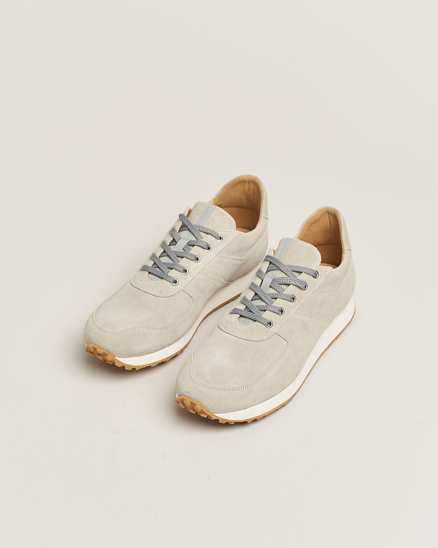 Men | C.QP Stride Suede Running Sneaker Ghost | Pre-owned | C.QP Stride Suede Running Sneaker Ghost