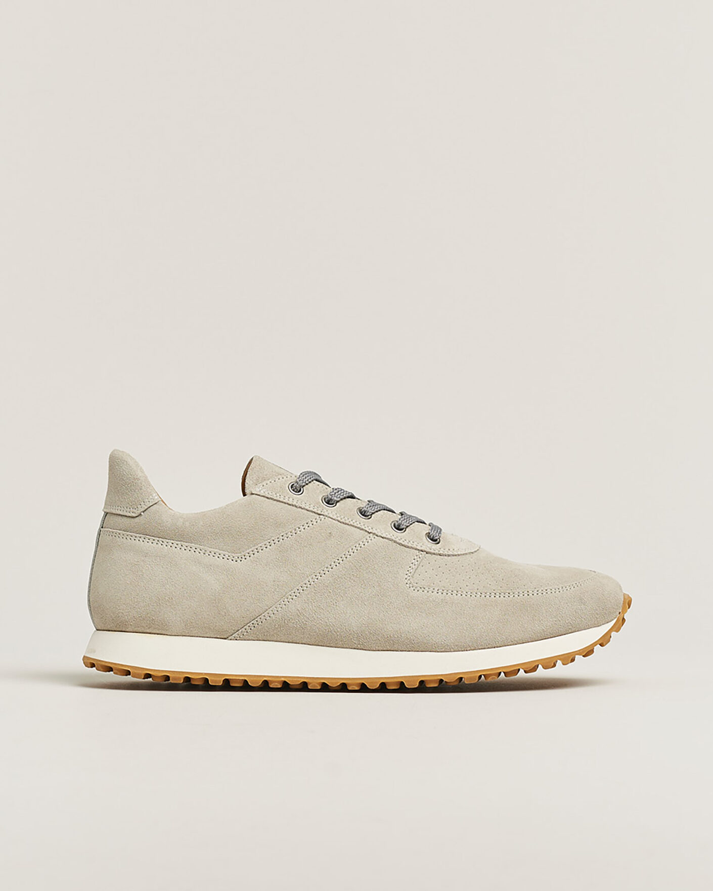 Men | Pre-owned Shoes | Pre-owned | C.QP Stride Suede Running Sneaker Ghost