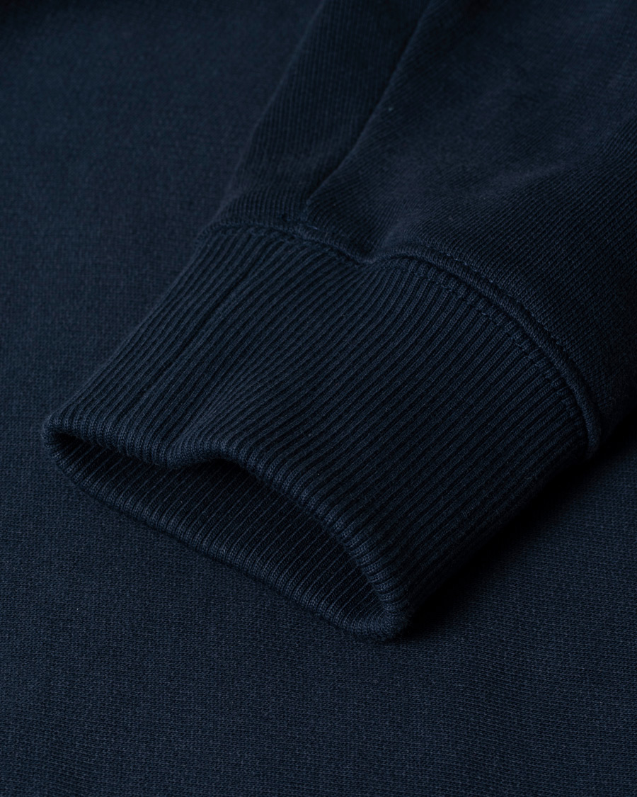 Men | Sweaters & Knitwear | Pre-owned | KENZO Multi Logo Hoodie Navy XS