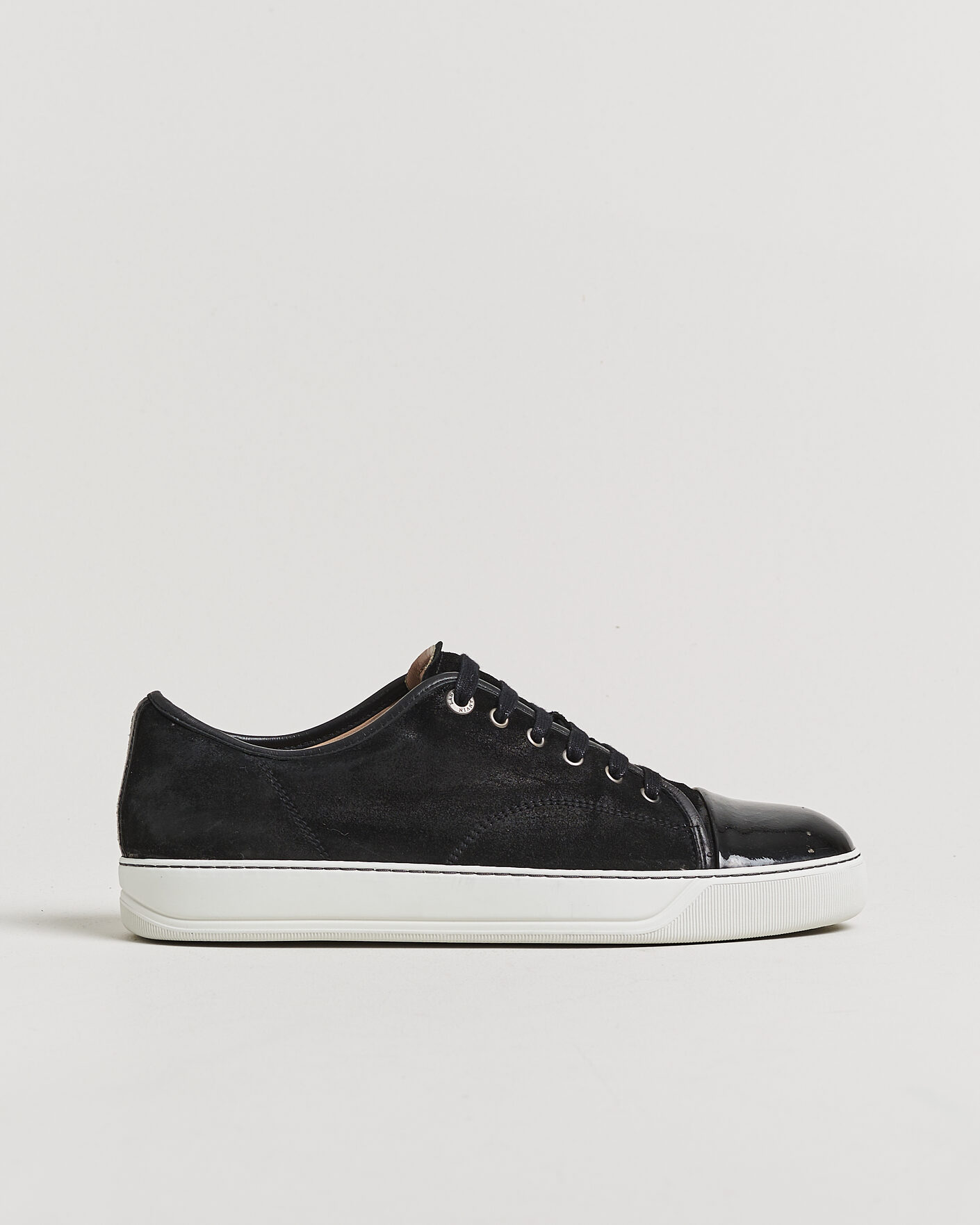 Men | Pre-owned Shoes | Pre-owned | LanvinDBB1 Patent Cap Toe SneakerBlackUK9 - EU43