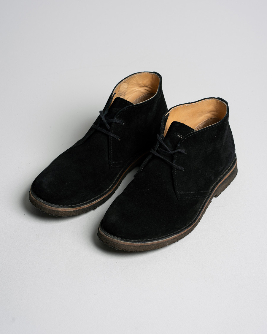 Men | Astorflex Greenflex Desert Boot Black Suede 44 | Pre-owned | Astorflex Greenflex Desert Boot Black Suede 44