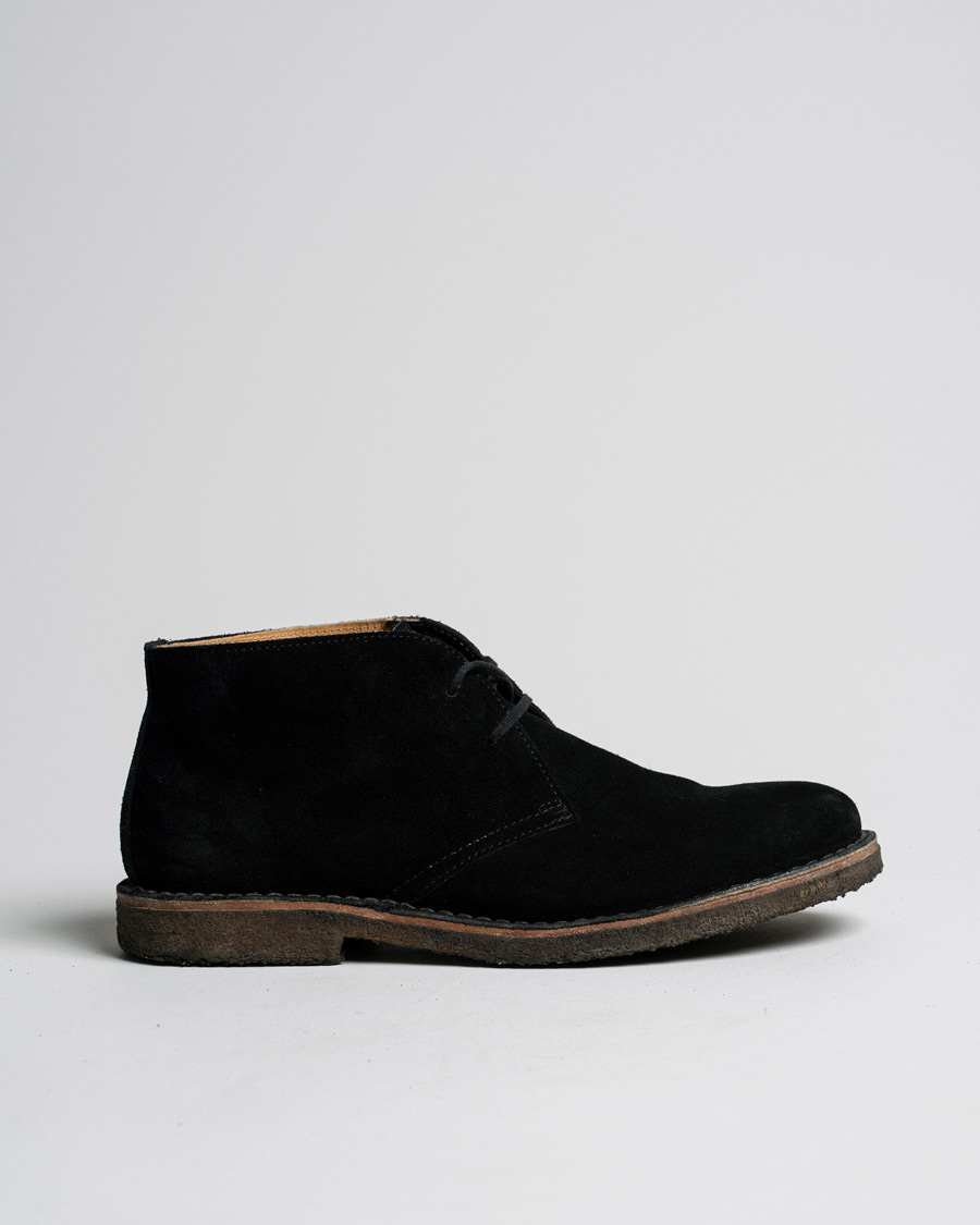 Men | Astorflex Greenflex Desert Boot Black Suede 44 | Pre-owned | Astorflex Greenflex Desert Boot Black Suede 44