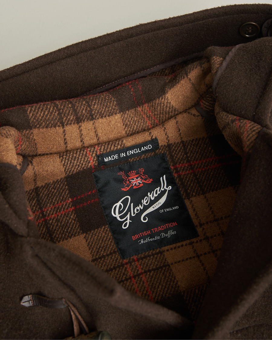 Men | Pre-owned Coats & Jackets | Pre-owned | Gloverall Morris Duffle Coat Brown 46