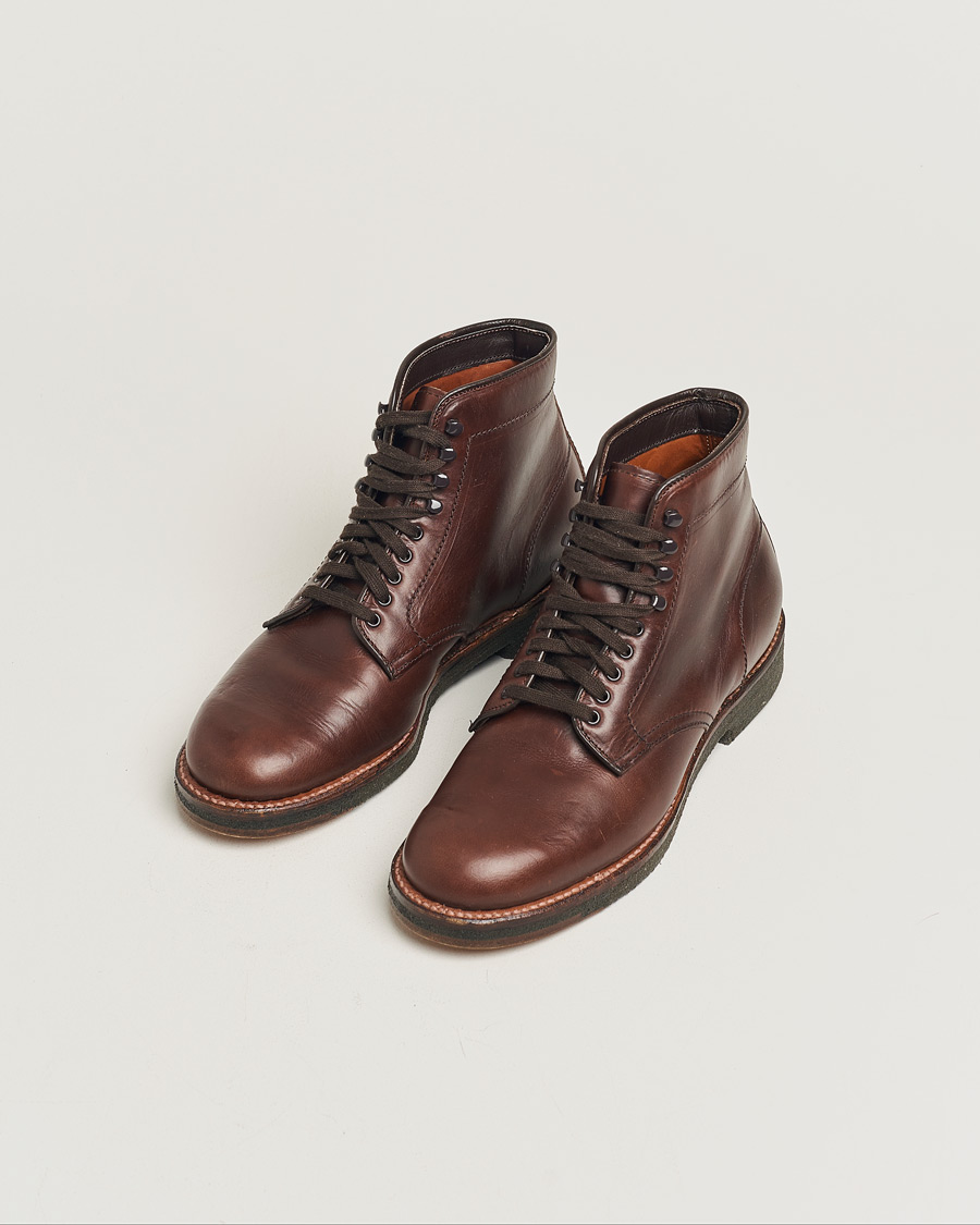 Men | Alden N6808 Boot Dark Brown Calf US7,5 - EU41 | Pre-owned | Alden N6808 Boot Dark Brown Calf US7,5 - EU41