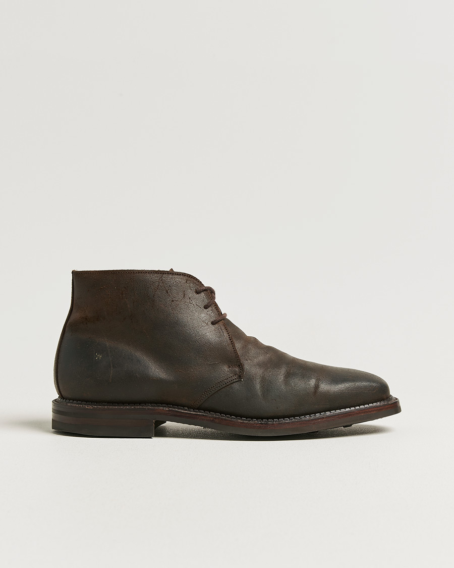 Men | Pre-owned Welted shoes | Pre-owned | Crockett & Jones Molton Chukka Dk Brown Rough-Out Suede UK10 - EU44