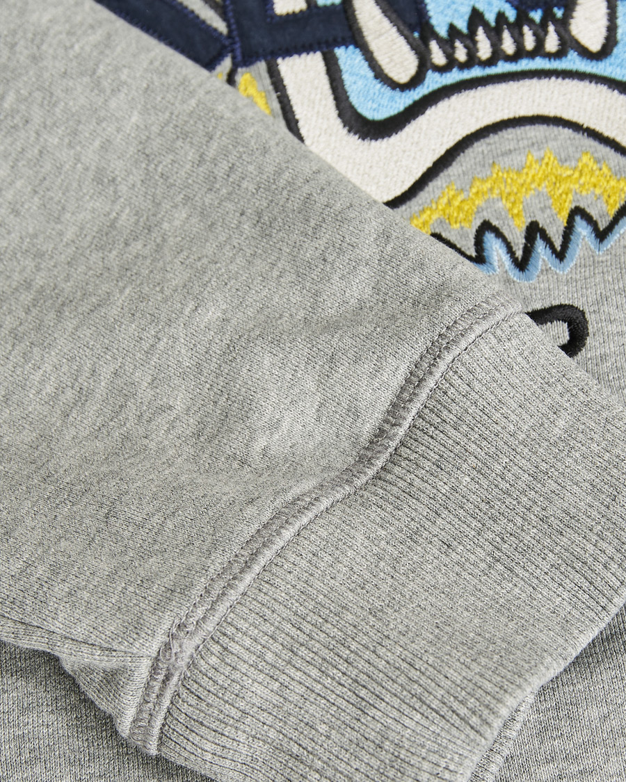 Men | Sweaters & Knitwear | Pre-owned | KENZO Tiger Crew Neck Sweatshirt Grey M