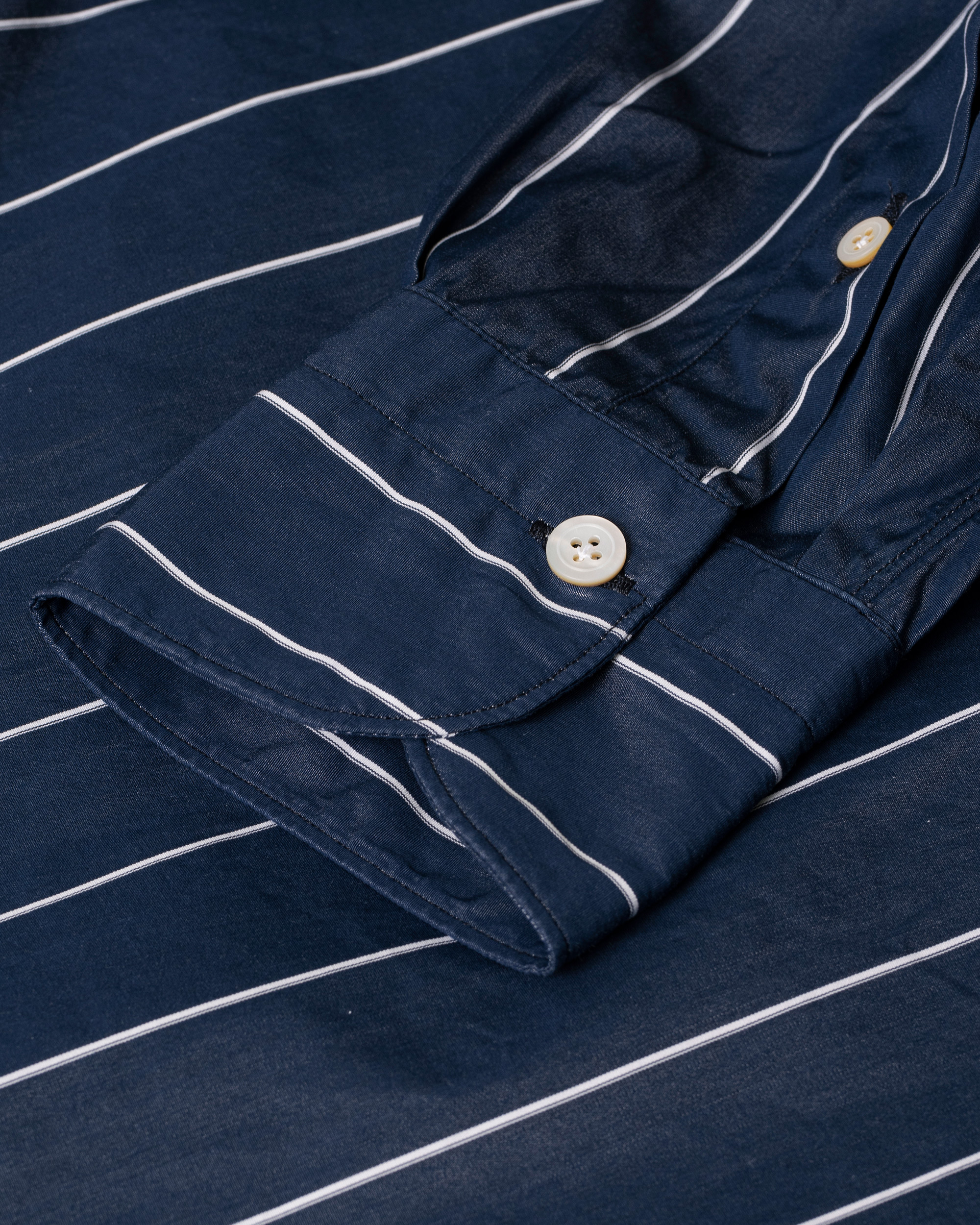 Men | Shirts | Pre-owned | Finamore Napoli Tokyo Vintage Cotton Shirt Navy 39 - M