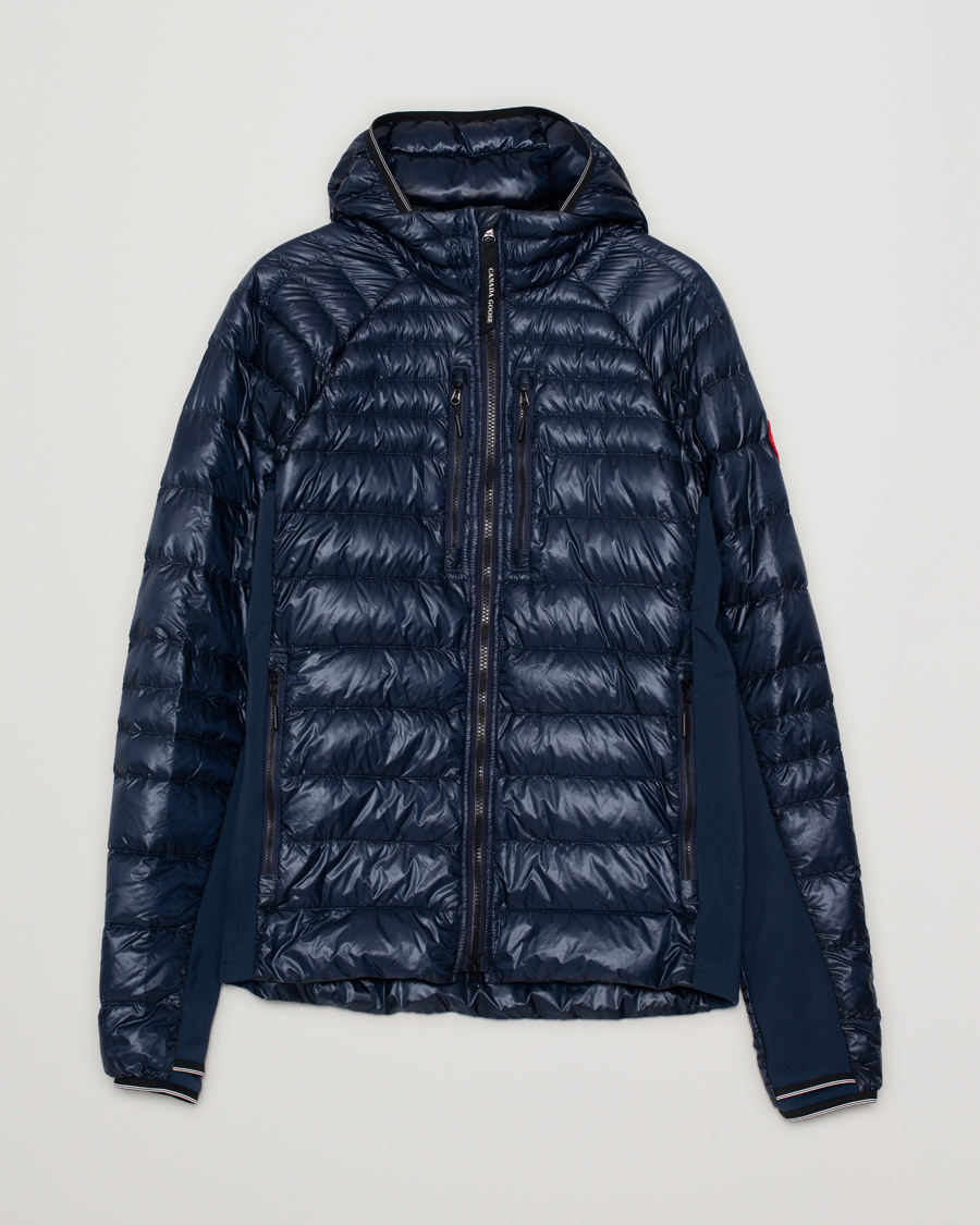 Men | Coats & Jackets | Pre-owned | Canada Goose Hybridge Lite Hoody Q Atlantic Navy