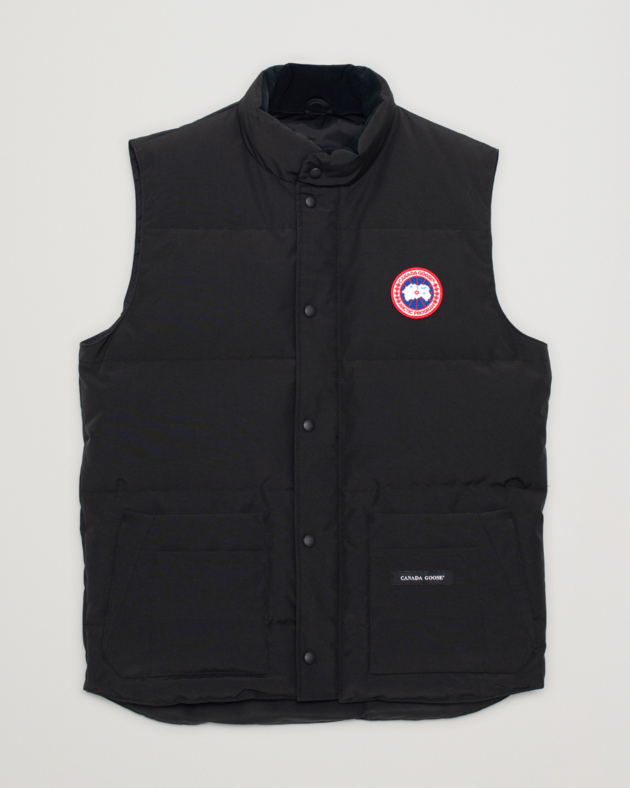 Men | Coats & Jackets | Pre-owned | Canada Goose Freestyle Vest Black