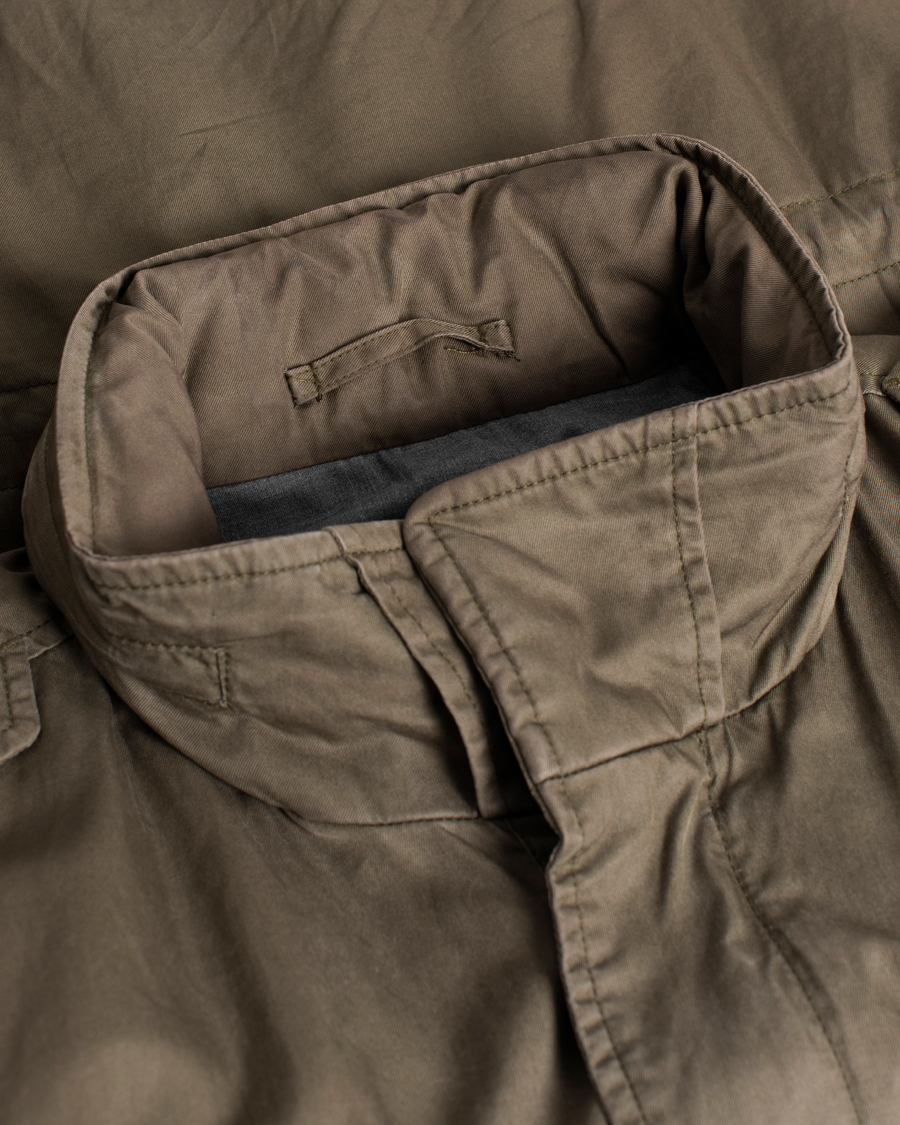 Men | Coats & Jackets | Pre-owned | Herno Cotton Field Jacket Army Green