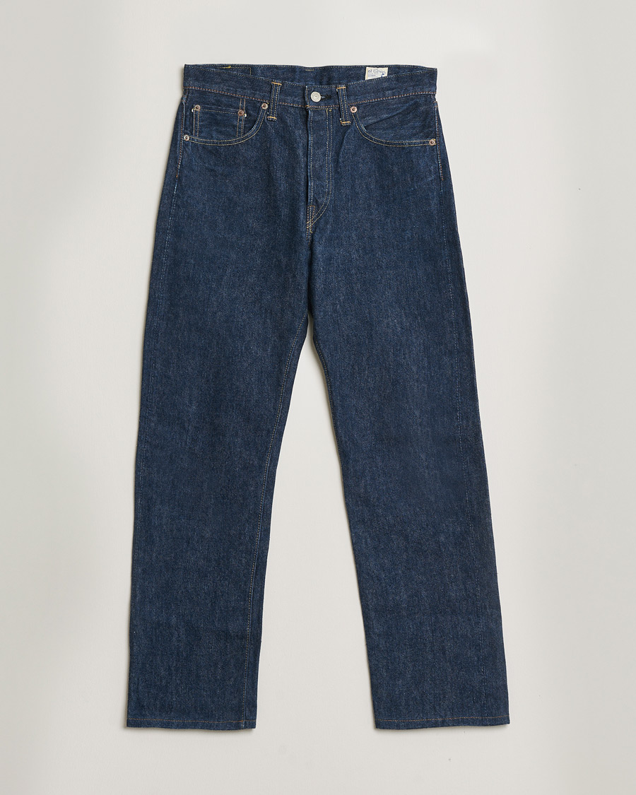 Men | Pre-owned Trousers | Pre-owned | orSlow Straight Fit 105 Selvedge Jeans One Wash 1 - XS