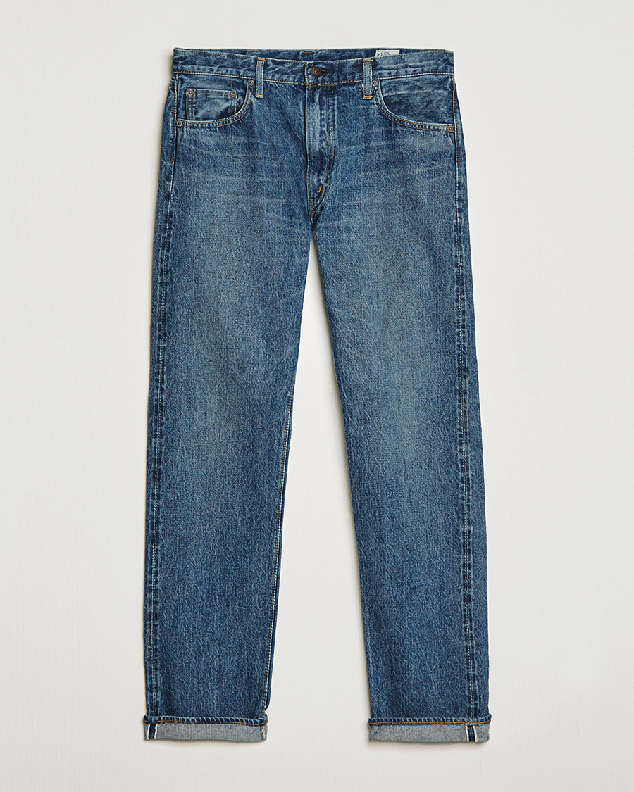 Men | orSlow Tapered Fit 107 Selvedge Jeans 2 Year Wash 2 - S | Pre-owned | orSlow Tapered Fit 107 Selvedge Jeans 2 Year Wash 2 - S