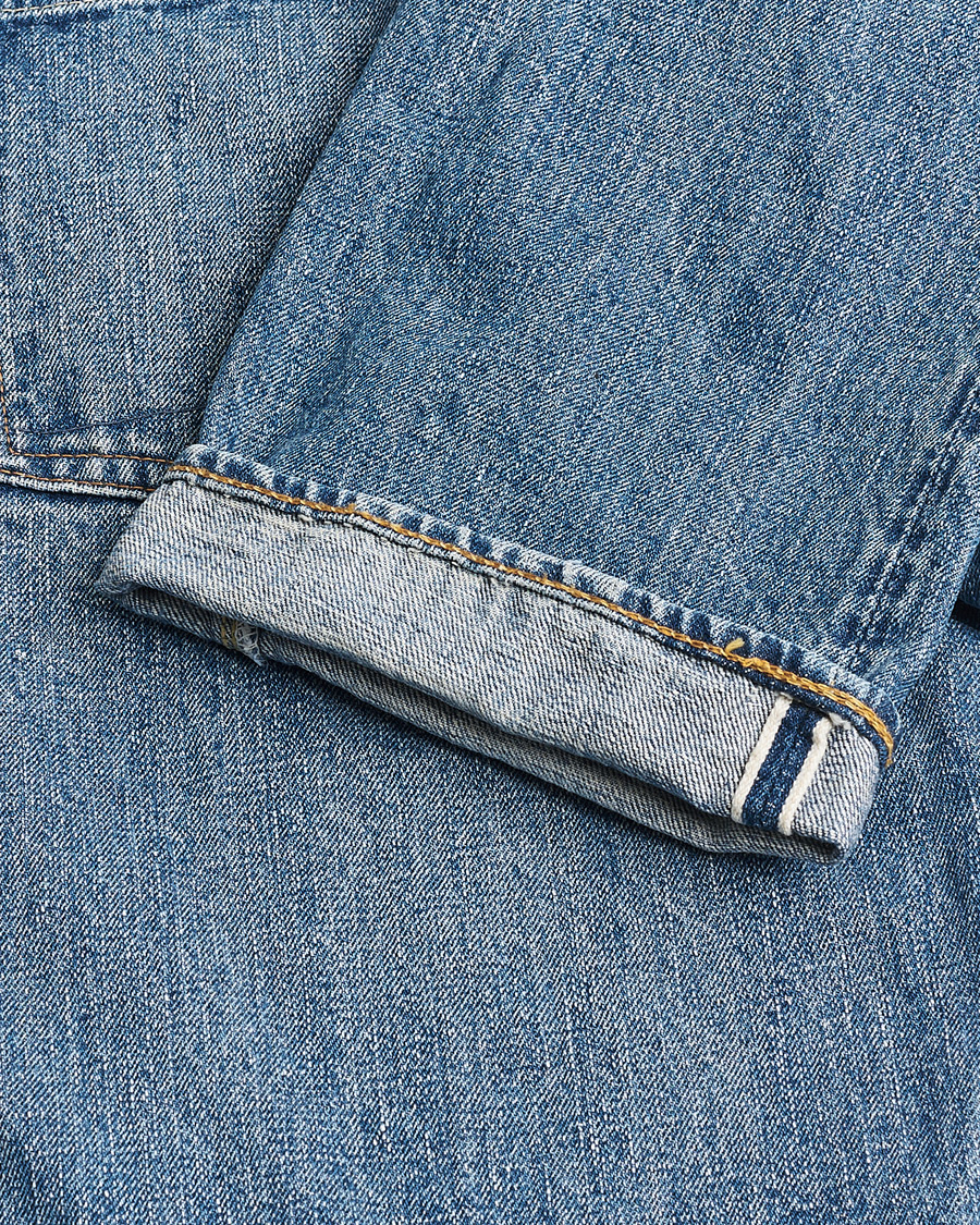 Men | orSlow Tapered Fit 107 Selvedge Jeans 2 Year Wash 2 - S | Pre-owned | orSlow Tapered Fit 107 Selvedge Jeans 2 Year Wash 2 - S