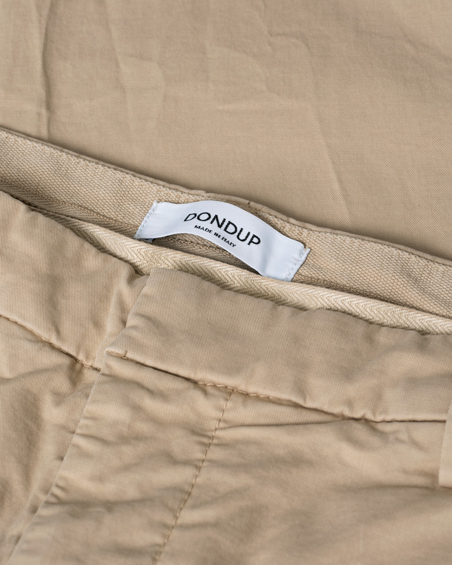 Men | Trousers | Pre-owned | Dondup Gaubert Chinos Sand W33