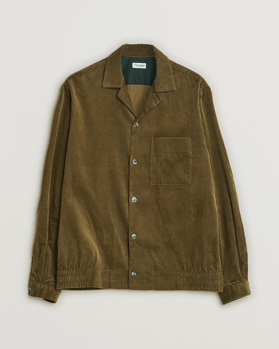 Men | Shirts | Pre-owned | Camoshita Unlined Manchester Shirt Blouson Green M