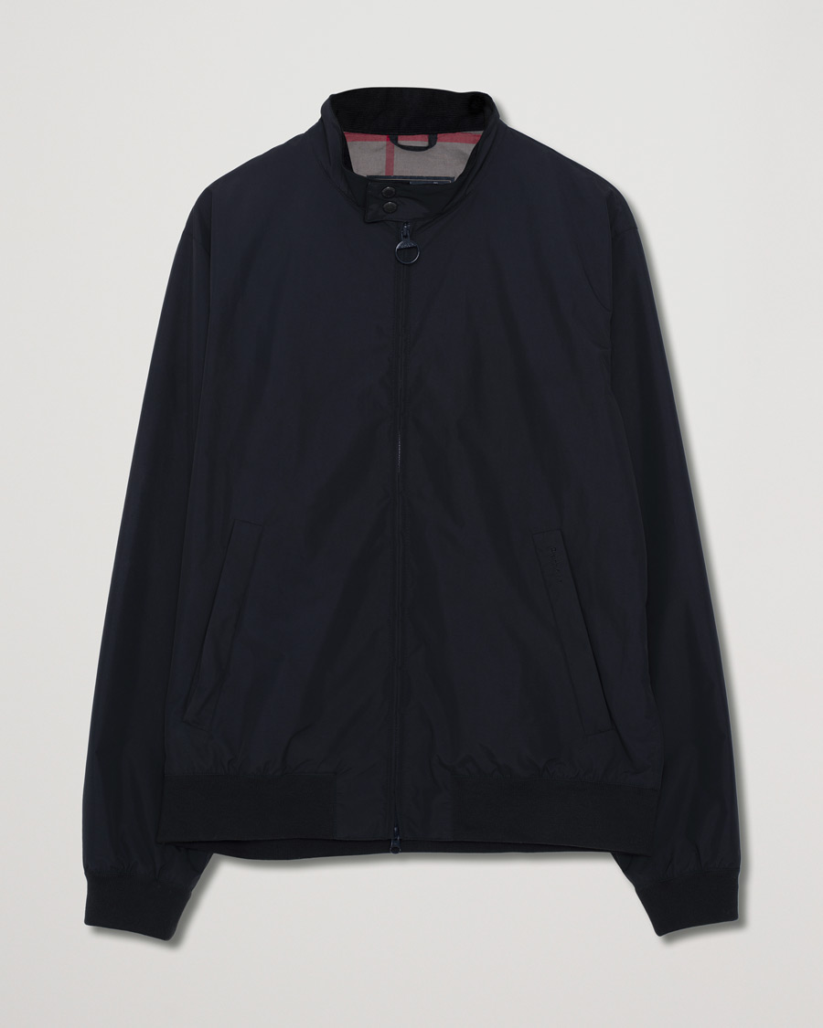 Men | Coats & Jackets | Pre-owned | Barbour Lifestyle Royston Casual Harrington Jacket Navy