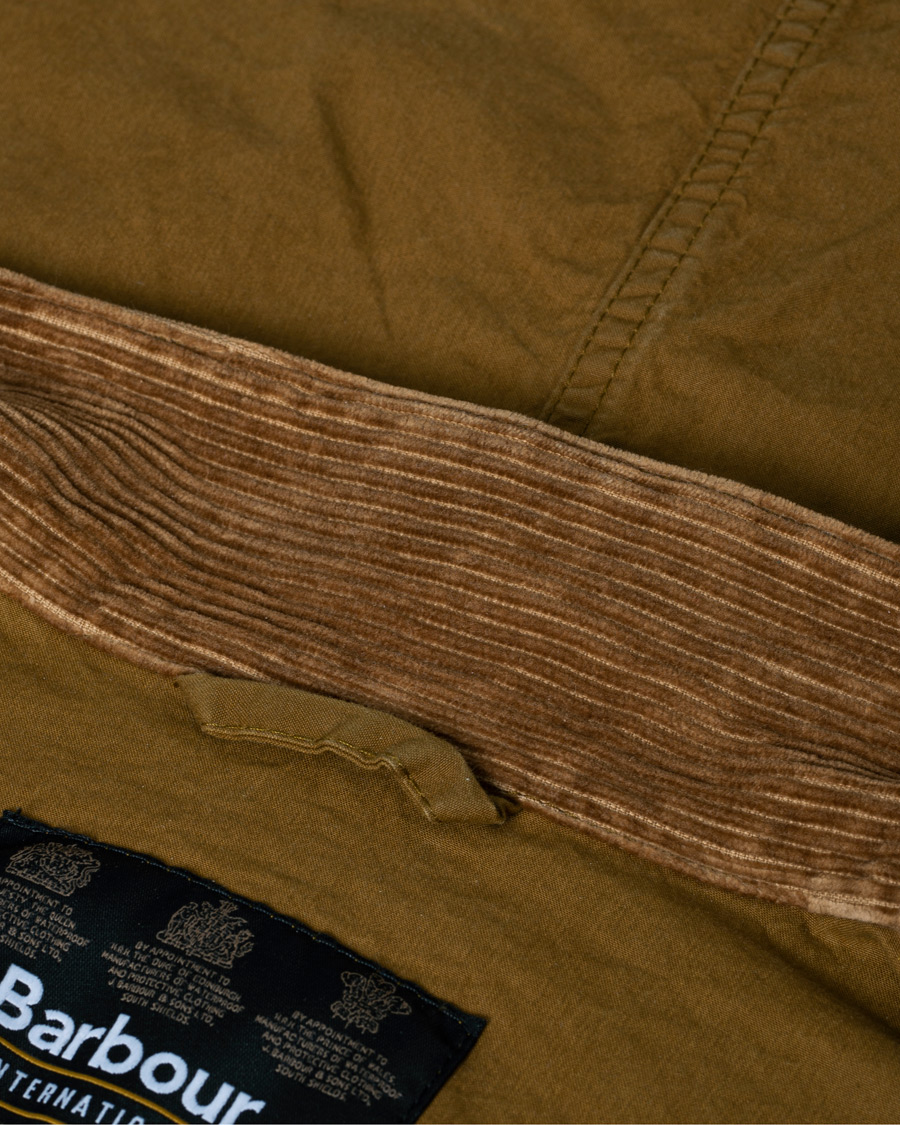 Men | Coats & Jackets | Pre-owned | Barbour International Summer Wash Duke Casual Jacket Khaki Sand L