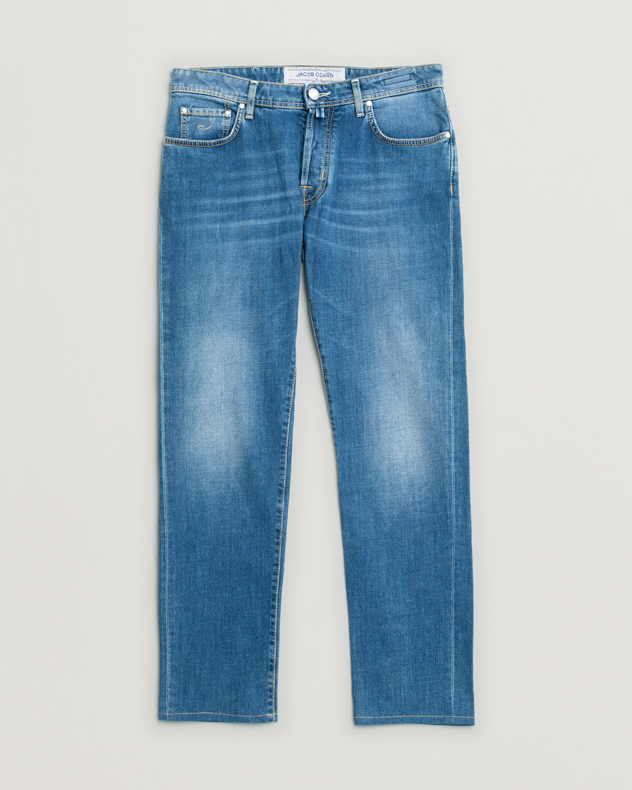 Men | Jeans | Pre-owned | Jacob Cohën 688 Slim Fit Jeans Light Blue