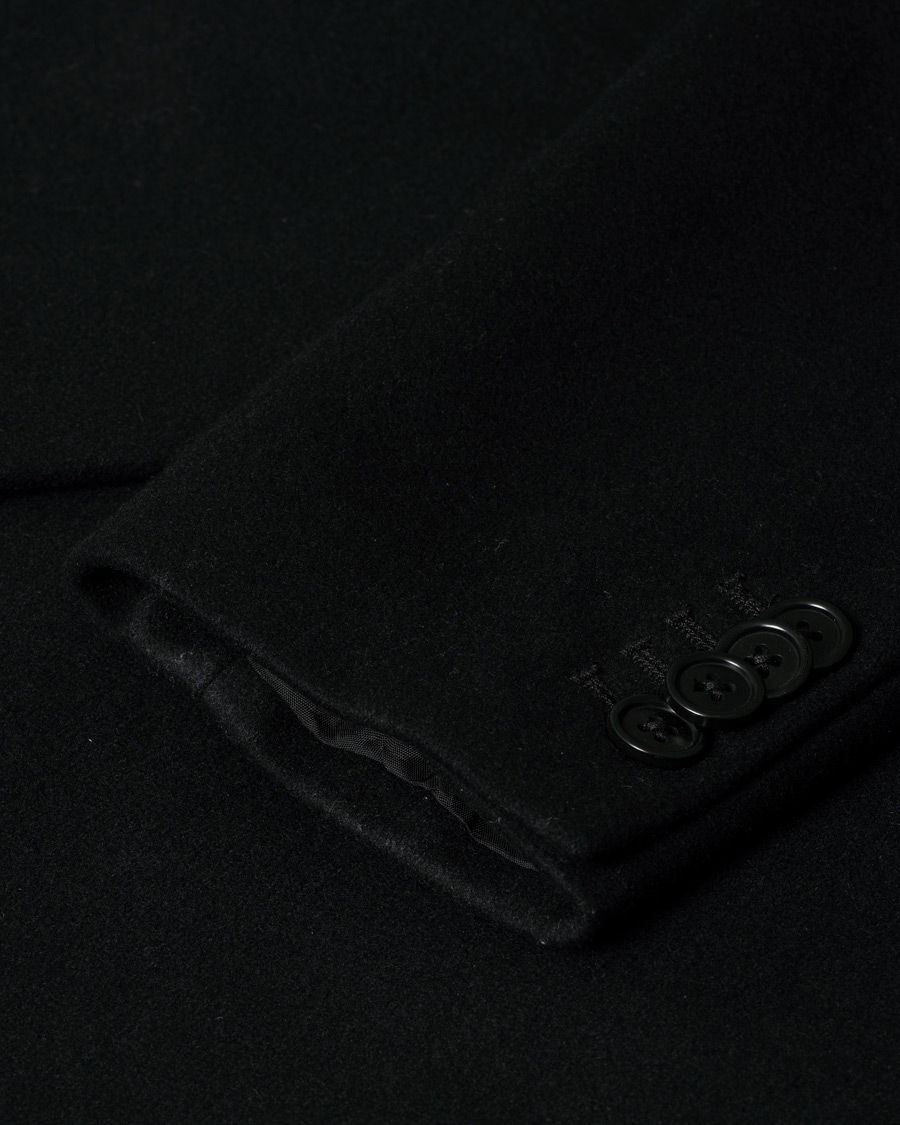 Men | Coats & Jackets | Pre-owned | J.Lindeberg Holger Compact Melton Coat Black 48