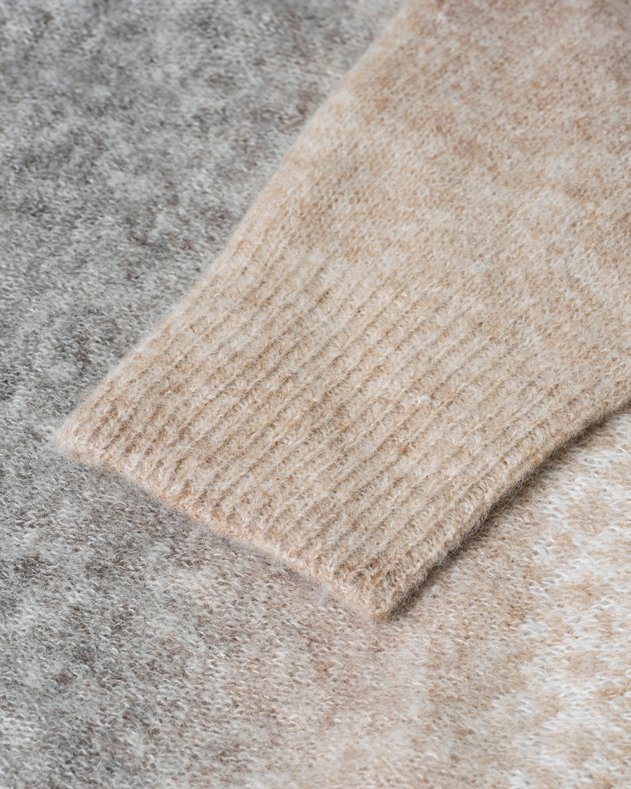 Men | Sweaters & Knitwear | Pre-owned | Altea Norwegian Jacquard Alpaca Sweater Beige