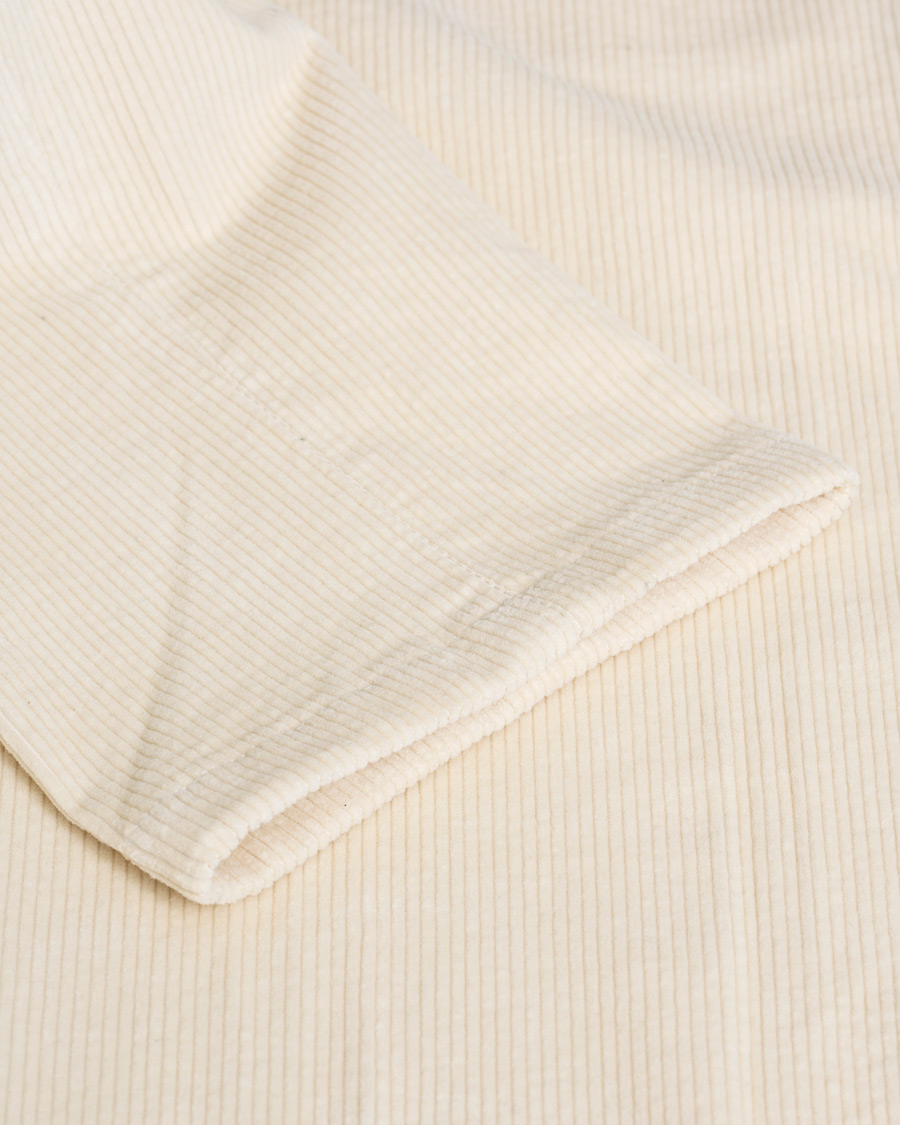 Men | Trousers | Pre-owned | Altea Slim Fit Corduroy Trousers Ivory S