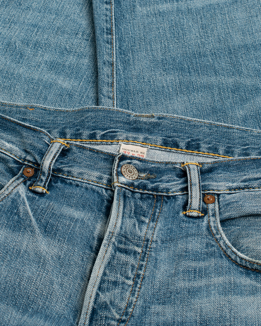 Men | RRL Slim Fit 5-Pocket Denim Light Wash W33 | Pre-owned | RRL Slim Fit 5-Pocket Denim Light Wash W33