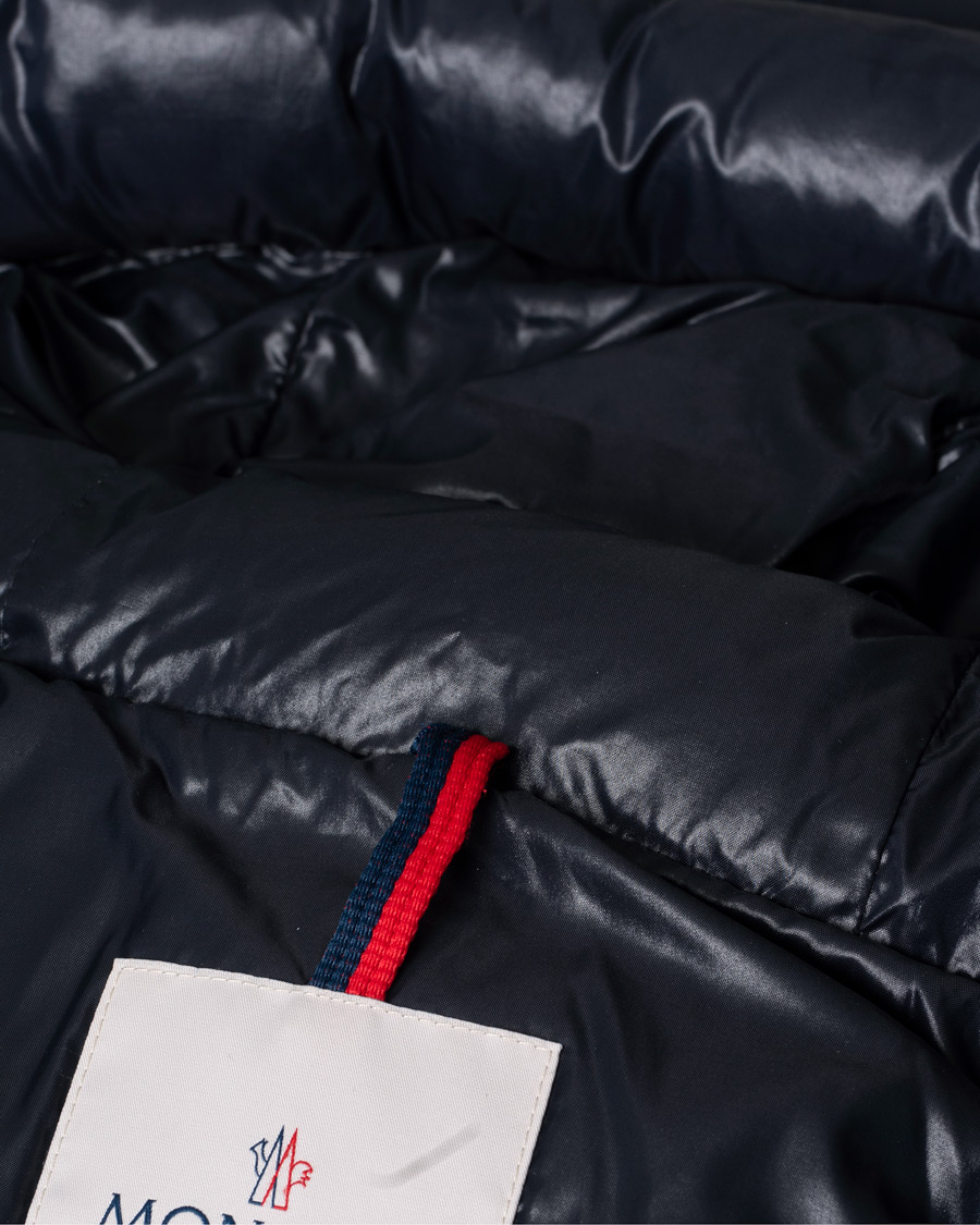 Men | Coats & Jackets | Pre-owned | Moncler Ecrins Gloss Down Jacket Navy