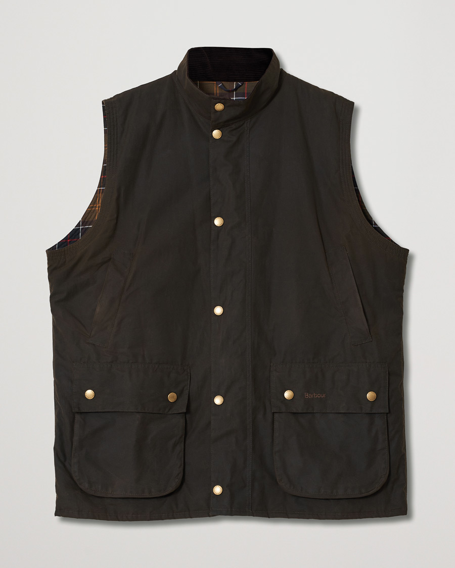 Men | Coats & Jackets | Pre-owned | Barbour Lifestyle New Westmorland Waxed Vest Olive