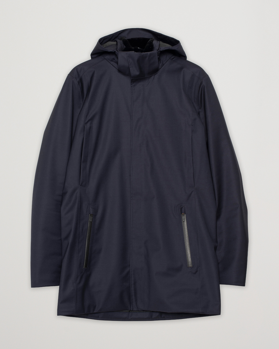Men | Coats & Jackets | Pre-owned | UBR Regulator Parka Savile Dark Navy Wool
