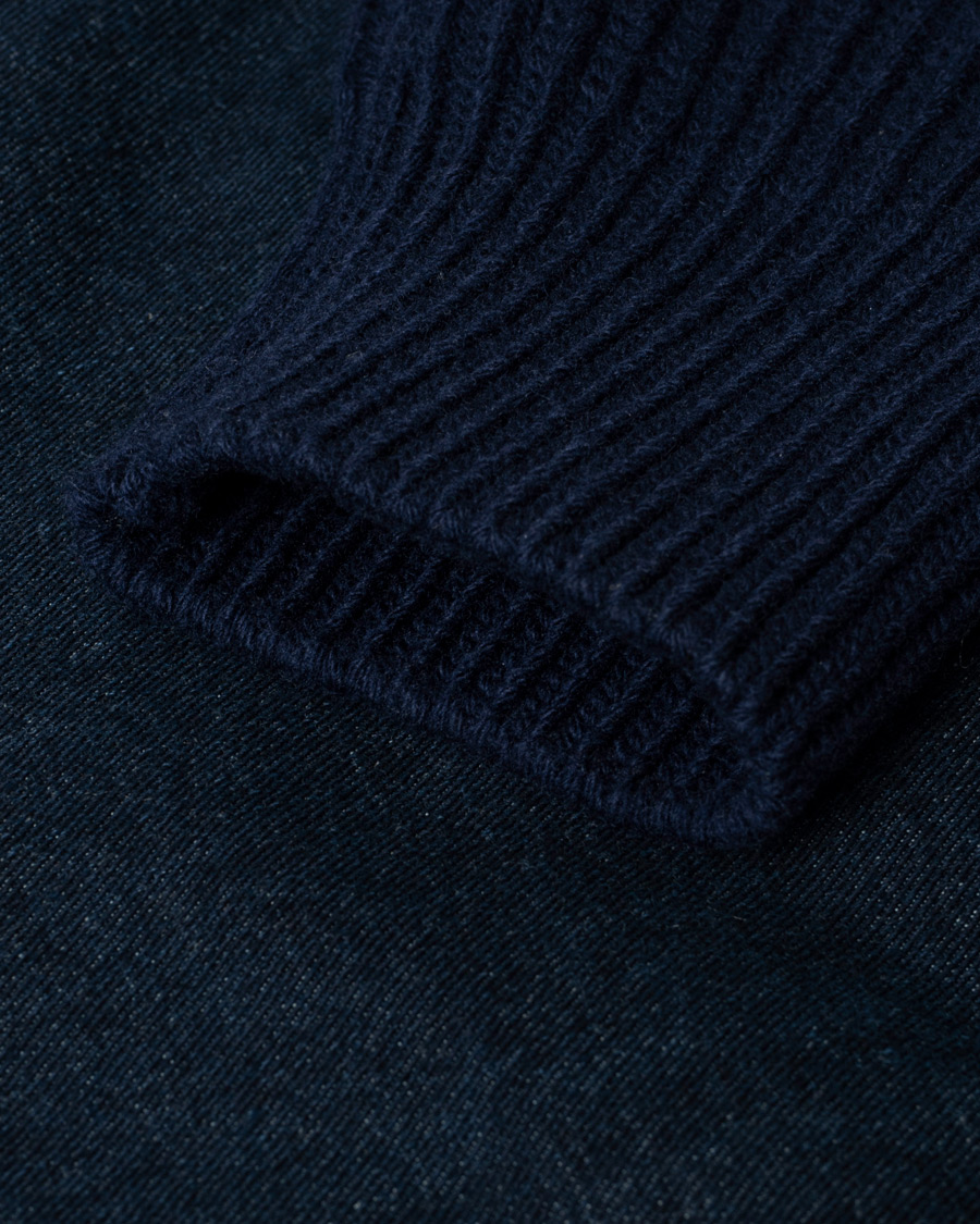 Men | Coats & Jackets | Pre-owned | Dondup Denim Hybrid Jacket Dark Indigo 50