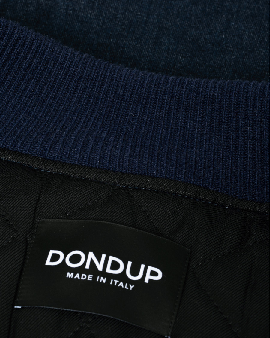 Men | Coats & Jackets | Pre-owned | Dondup Denim Hybrid Jacket Dark Indigo 50